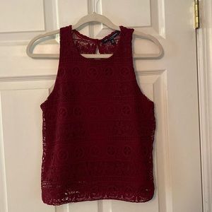 Lace Halter Top